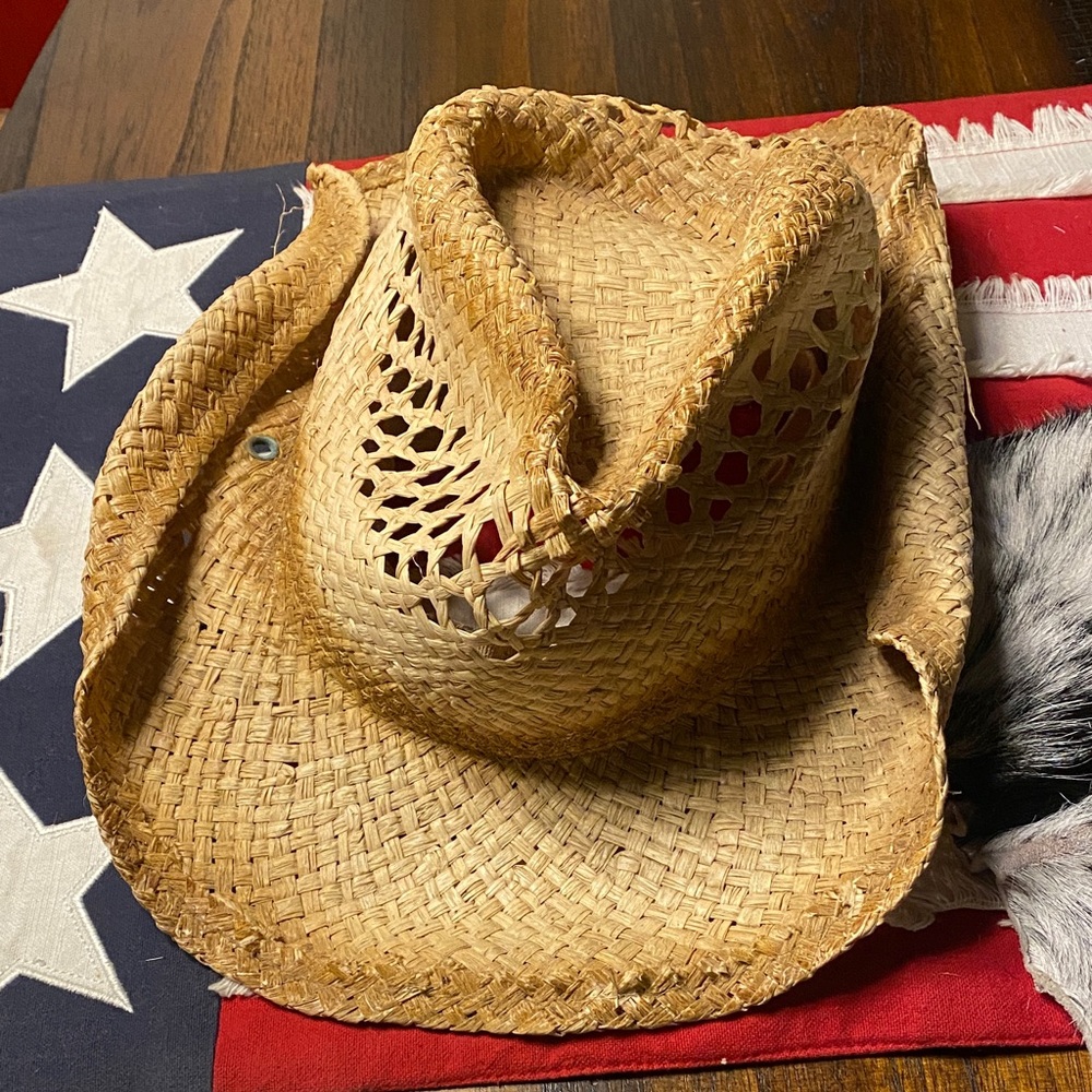 Q Headwear 💯% Straw Q8174 Cowboy Hat Unisex